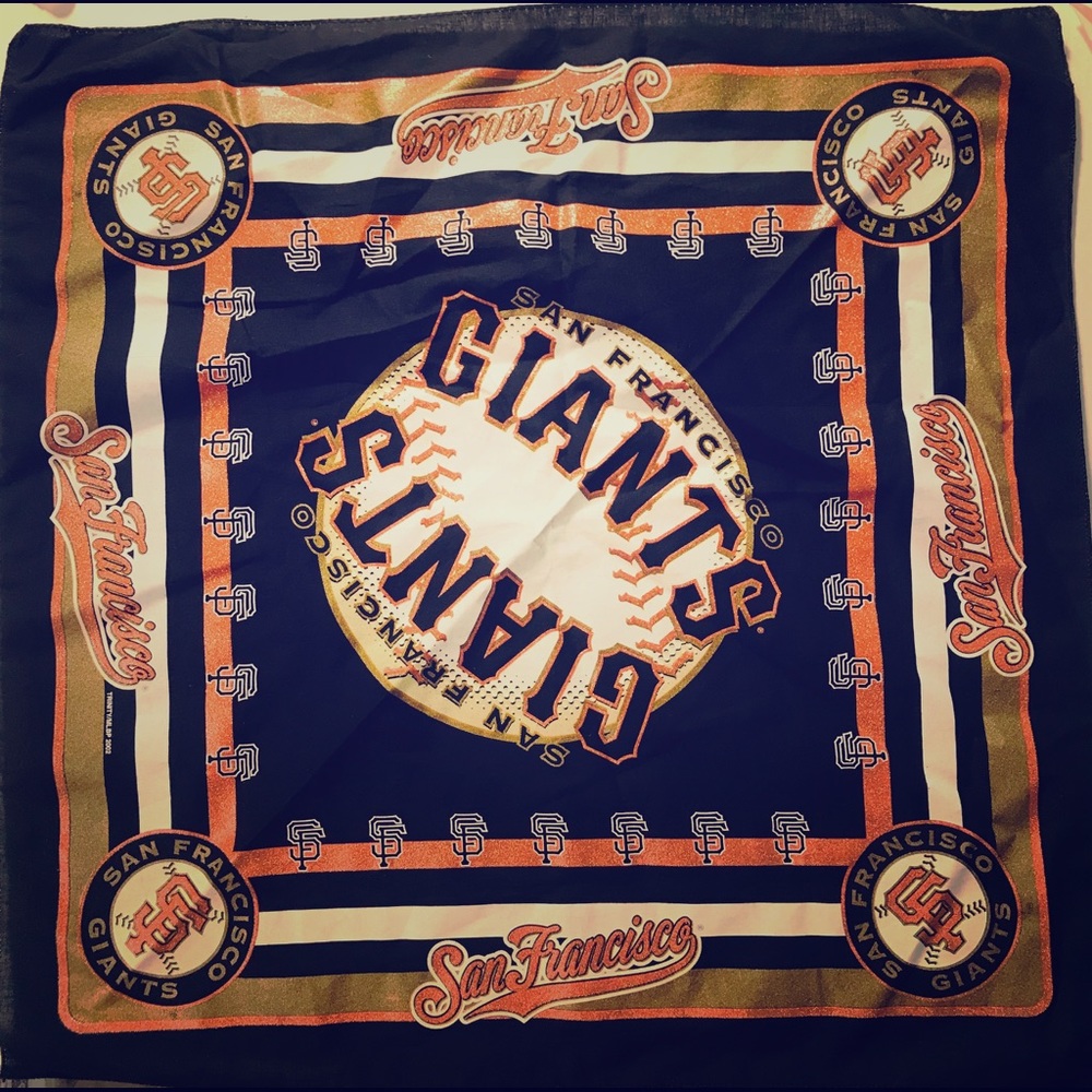 NWT San Francisco Giants MLB Handkerchief